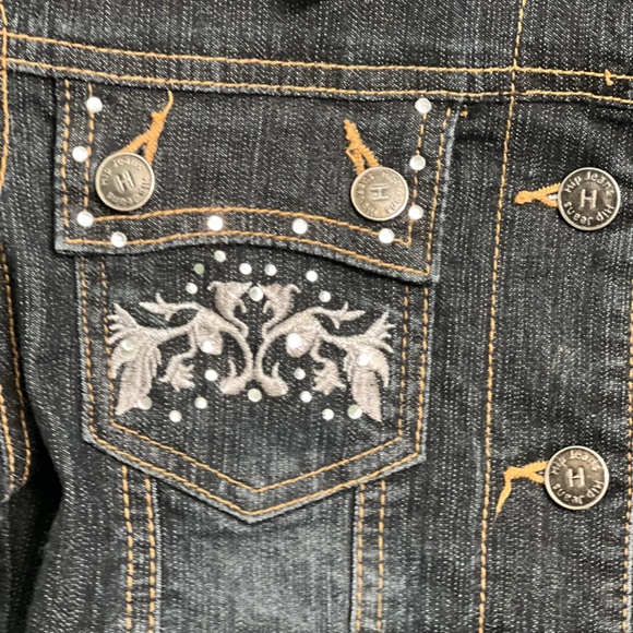 Hip Jeans Jacket Juniors Size 3 - Picture 2 of 6